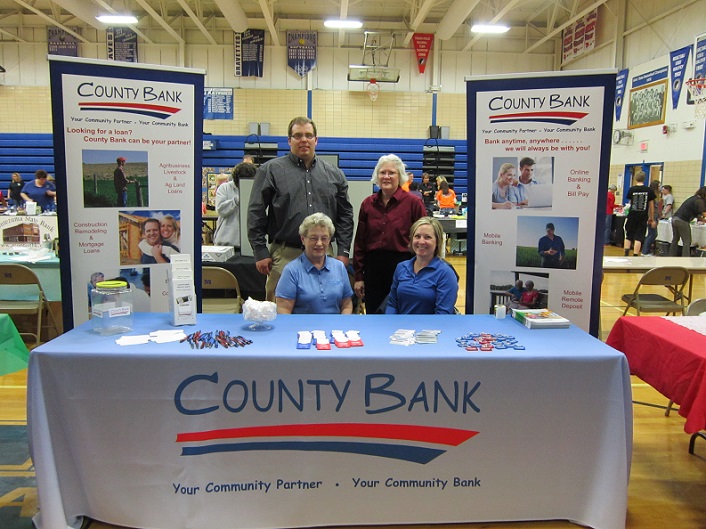 County Bank was an exhibitor at the Montezuma Business Expo